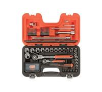 Bahco Sw79 79 Piece Swivel Ratchet Socket Set 1/4" 1/2" Metric Drive Bahsw79