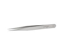 Bahco TL 0-SA Precision Tweezers with Flat Tips, Silver