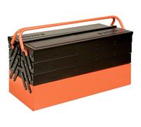 Bahco Tool Box Empty Metal Black/Orange 1pc 1497MBF750