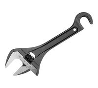 Bahco Wide Jaw Hook End Adjustable Spanner 250mm