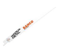 Bahco Wood & Metal Reciprocating Saw Blades 228mm 6TPI Pack 5