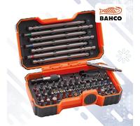 Bahco Screwdriver Bit Set BH59/S54BC-IP – 54 pc Pozi, Phillips, Hex, Tx + Magnetic Holder