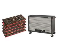 Bahco Xxl Xxl Tool Trolley General Purpose Tool Kit, 488 Piece Bahxxl