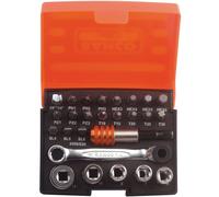 Bahco 2058/S26 Ratchet Socket Bit Set (26 Piece)