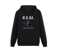 BAHIMI R.E.M. REM Automatic for The People 92 Mens Hoody Size XL Black