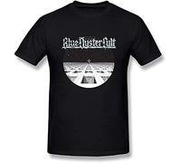 BAHIMI Sportswear Men's Short Sleeve Shirt, Ursulaa Men's Casual Blue Oyster Cult T Shirts Size L