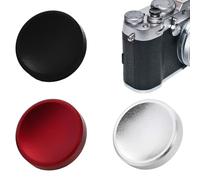 BAHME 3 pieces concave shutter release made of aluminium alloy, 11 mm, universal shutter release button, compatible with Fujifilm XT5 X100VI XT50 X-Pro3, compatible with Nikon ZF DF, compatible with