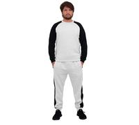 Bahob® Mens Tracksuit Set 2 Piece Sweatshirt and Joggers for Men Fleece Tracksuit Sets Gym Casual Exercise Running Sport Lounge Wear S-XXL (MRTS-151-B, XXL)