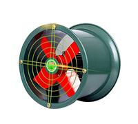 BAHOJAS Extractor Vent Fan - Industrial Axial Explosion Proof Fans For Warehouse, Restaurant, Kitchen - Low Noise Cylinder Pipe Fan - Ideal For Garage And More