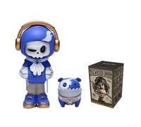 Bahomu Anime Blind Box, Mr.Bone The Wicked Union Series Chibi PVC Figure, Dark Fantasy Collectible Character Decoration for Desk Display Gift, Random 1 Box