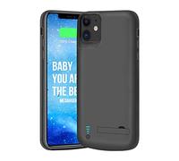 BAHOND Battery Case for iPhone 12 mini, 4000mAh Rechargeable Extended Battery Charging Charger Case, Add 100% Extra Juice (5.4 Inches) Black