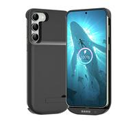 BAHOND Battery Case for Samsung Galaxy S23+ / S23 Plus, 6000mAh Rechargeable Extended Battery Charging Charger Case, Add 100% Extra Juice, Not Compatible with S23 or S23 Ultra (6.6 inch) Black