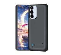 BAHOND Battery Case for Samsung Galaxy S25+/ S25 Plus/ S24+/ S24 Plus, 5000mAh Rechargeable Extended Battery Charging Charger Case, Add 100% Extra Juice (6.7 Inches) Black