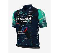 Ale Prime Bahrain Victorious Short Sleeve Jersey Blue S Men