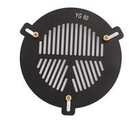 Bahtinov Mask Focusing Mask for Telescopes, Aluminum Alloy Telescope Focusing Fishbone Astronomical Part for 63 to 89mm Outer Diameter Astronomical Telescope