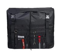 BAHULA Spare Tire Trash Bag Trash Bag Overland Gear Organizer Cargo Garbage Tool Trunk Rear Wheel Bags for Outdoor Camping SUV Truck Off-Road Recovery Backpack,Black,58x18x60cm