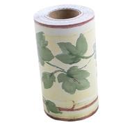 Bai42Ylou Wallpaper Border, Green Leaf 32.8 ft Long PVC Waterproof Wallpaper Borders Self Adhesive, Peel And Stick Wallpaper Borders for Walls Living Room Bedroom Bathroom Kitchen