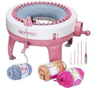 BAIAO Knitting Machine, Smart Weaving Loom Knitting Board Rotating Double Knitting Loom Machine, 40 Needles Knitting Round Loom Hand Artifact Wool Machine DIY for Adults and Kids