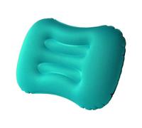 Baiao Ultralight Inflatable Camping Pillow for Adult, Compact Travel Comfortable Ergonomic Blow Up Air Pillow for Camping, Hiking, Beach, Fishing(Peacock Blue)