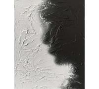 Baibexing Abstract Black And White Female Face Art Canvas Painting Minimalist Figure Aesthetic Posters Prints Living Room Home Decor A12 40X50Cm Unframed