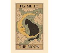 Baibexing Abstract Cat Vintage Tarot Lovers Sun Wall Art Canvas Painting Poster Prints Picture Living Room Home Decoration A1 60X90Cm Unframed