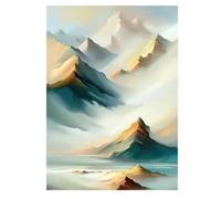 Baibexing Abstract Landscape Wall Art Canvas Painting Posters Prints Pictures Living Room Interior Home Decor A4 50X70Cm Unframed