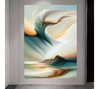 Baibexing Abstract Landscape Wall Art Canvas Painting Posters Prints Pictures Living Room Interior Home Decor A1 50X70Cm Unframed