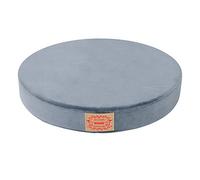 baibu Seat Cushion Memory Foam Round Chair Pad Lumbar Support Pillow Yoga Cushion for Comfortable Sitting-16 inch, Grey