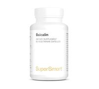Baicalin 500 mg Per Serving - Supports Liver Health - Helps Cleanse and Detoxify The Liver - Relaxing, Antiviral, and Anti-Inflammatory Properties - Vegan - Supersmart