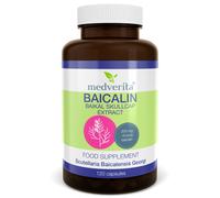 BAICALIN Skullcap Root Herb 85% Extract Food Supplement 120 capsules NO FILERS