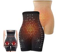 Baicloud Ice Silk Ion Fiber Repair Shaping Shorts,High Waisted Tummy Control Ice Silk Ion Fiber Restoration Shaper,Unique Fiber Restoration Shaper, Baicloud Ionic Shapewear Underwear (Mixed, M)
