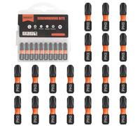 BAIDETS Pro PH3 Bit Assortment - Screwdriver Bits Set 20Pcs, 25mm Length, Phillips Screwdriver Bit, 1/4 Inch Hex Shank, with Storage Box