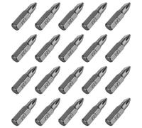 BAIDETS Pro PZ1 Bit Assortment - Screwdriver Bits Set of 20, 25 mm Length, Screwdriver Bit, 1/4 Inch Hex Shank, with Dispenser Box