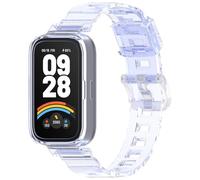 BAIDIYU Strap Compatible with Xiaomi Redmi Smart Band 3, Soft TPU Integrated Protective Strap Replacement Strap Compatible with Xiaomi Redmi Smart Band 3., Starry Purple, Xiaomi Redmi Smart Band 3
