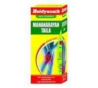 Baidyanath Asli Ayurved Mahanarayan Tel Massage Oil Helps Relieve Joint Pain, Natural 50 ml (Pack of 2)