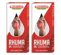 Baidyanath Asli Ayurved Rhuma Oil Pain Relief Oil Joint Pain Multicolour 50 ml (Pack of 2)