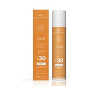 Soleil Mineral SPF 30 Face & Body Sunscreen 100g - Natural & Organic - Non-Nano Zinc Oxide - Reef Safe - Vegan Sun Cream for Sensitive Skin - Vitamin C, Apricot Oil & Hyaluronic Acid