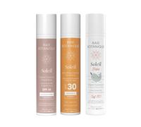Baie Botanique Soleil Family Mineral Sunscreen Bundle SPF 30 & SPF 50 + Baby SPF 50 - Face & Body & Baby Sun Cream Set - Non-Nano Zinc Oxide - Reef Safe - Vegan - 3 x 100-110g
