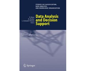 Baier - Data Analysis and Decision Support - New paperback or softback - X555z