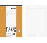 Baier Schneider &Briefpapierblock Kieserblock A4 White (Pack of 50) 1 14C (unlin