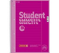Baier Schneider &College Notepad Colour Code Spiral, 4 Parts, 90 g/M ² A4 Lined 25