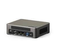 Baieyu Mini Computer 12th Gen i7-1255U, Desktop Computers 16GB DDR4 RAM 512GB PCIe Gen4 SSD, Small PC 4K UHD Triple Display, 6×USB 3.2, DP, 2.4G+5G WiFi 6, 2.5G LAN for Office/Home/HTPC/Family-NAS