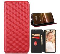 BaiFu Case for HMD Skyline Wallet Case, PU Leather Magnetic Closure Flip Case Phone Case Compatible with HMD Skyline, Square2