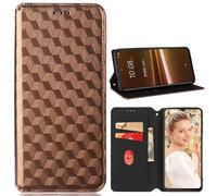BaiFu Case for ZTE nubia RedMagic 11 Air Wallet Case, PU Leather Magnetic Closure Flip Case Phone Case Compatible with ZTE nubia RedMagic 11 Air, Square6