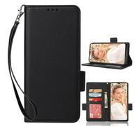 BaiFu Cover for Oppo A5i 4G, Card Slot, Kickstand, Magnetic Closure Wallet Case for Oppo A5i 4G-Black