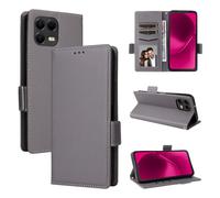 BaiFu Cover for T-Mobile T Phone3 Pro, Card Slot, Kickstand, Magnetic Closure Wallet Case for T-Mobile T Phone3 Pro-Grey