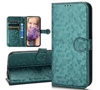 BaiFu Magnetic Closure Flip Shell for Philips Essence 12(S6210T), Wave dot Wallet Case Compatible with Philips Essence 12(S6210T)-05