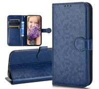 BaiFu Magnetic Closure Flip Shell for Philips Essence 12(S6210T), Wave dot Wallet Case Compatible with Philips Essence 12(S6210T)-04