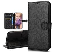 BaiFu Magnetic Closure Flip Shell for Philips Essence 12(S6210T), Wave dot Wallet Case Compatible with Philips Essence 12(S6210T)-01