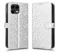 BaiFu Magnetic Closure Flip Shell for Revvl 8 Pro/T Phone 3 Pro, Wave dot Wallet Case Compatible with Revvl 8 Pro/T Phone 3 Pro-03